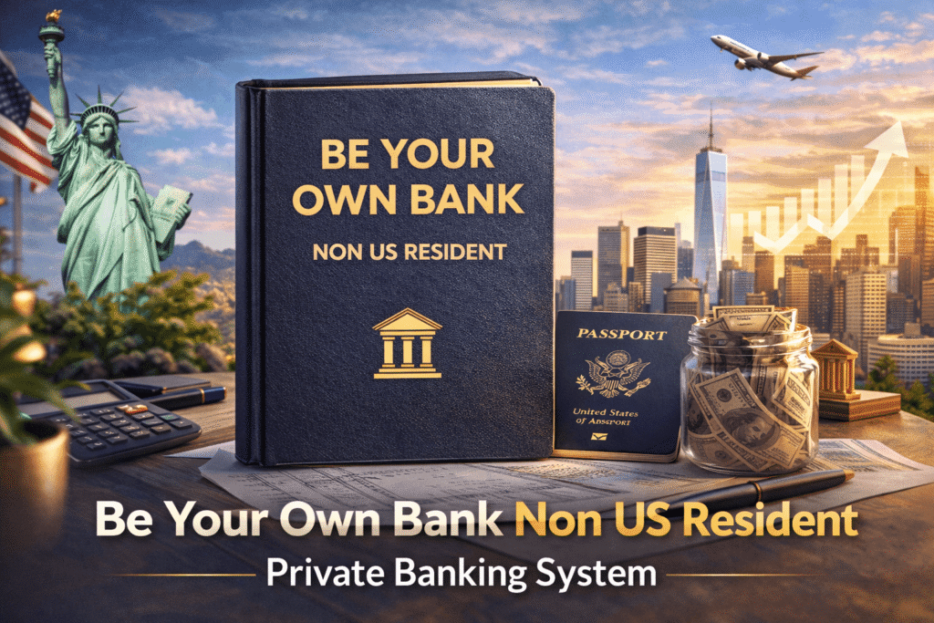 be your own bank non us resident private banking system build real wealth