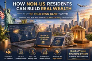 be your own bank non us resident private banking system