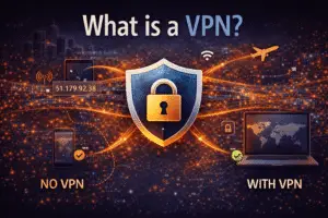 what is a vpn secure internet connection encrypted data tunnel privacy protection infographic